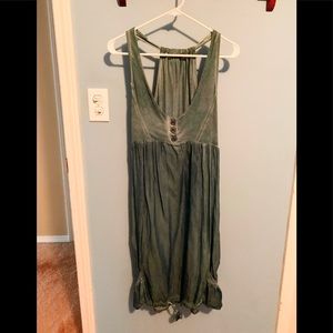 Chambray/Silk/Cotton dress